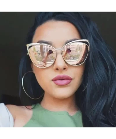 Summer Fashion Oversize Sunglasses - Orange - C318TUG7T3O $5.99 Oversized