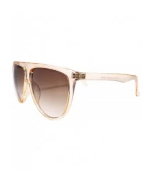 Oversized Mens Womens Vintage Retro Style Sunglasses - Brown - CG18W78AMCM $7.46 Oversized