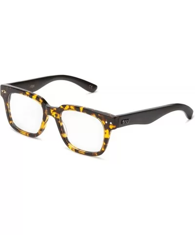 Pledge Wooden Eyeglasses - Yellow - CS11G5ONCLB $18.77 Oval