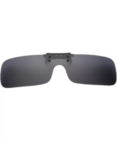 Men Cool TAC UV400 Polarized Clip On Glasses Sunglasses For Women - Black - C4182ZC08DW $5.62 Goggle