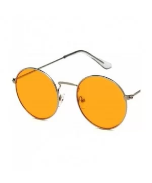 Fashion Classic Retro Round Sunglasses Women Mirror Sun Glasses Vintage Luxury Female Shades UV400 - 10 - CH198ZWWMWE $33.29 ...