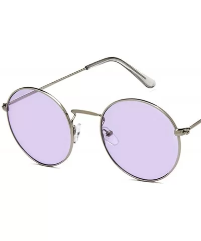 Fashion Classic Retro Round Sunglasses Women Mirror Sun Glasses Vintage Luxury Female Shades UV400 - 10 - CH198ZWWMWE $33.29 ...