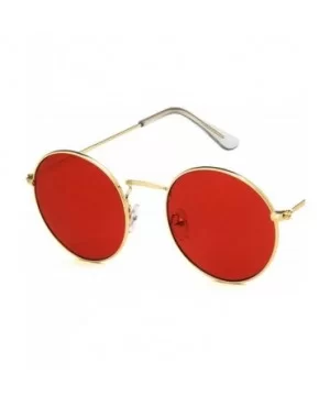 Fashion Classic Retro Round Sunglasses Women Mirror Sun Glasses Vintage Luxury Female Shades UV400 - 10 - CH198ZWWMWE $33.29 ...