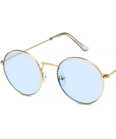 Fashion Classic Retro Round Sunglasses Women Mirror Sun Glasses Vintage Luxury Female Shades UV400 - 10 - CH198ZWWMWE $33.29 ...