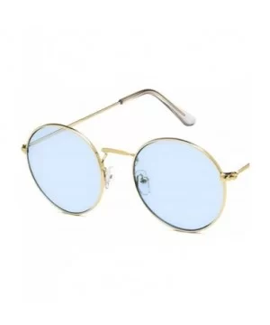 Fashion Classic Retro Round Sunglasses Women Mirror Sun Glasses Vintage Luxury Female Shades UV400 - 10 - CH198ZWWMWE $33.29 ...