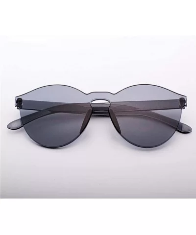 New Rimless Vintage Round Mirror Sunglasses Women Luxury Brand Original C3 - C7 - C218YZWNHS0 $5.89 Aviator