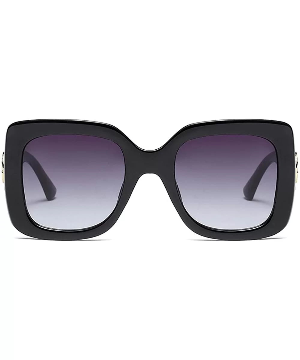 New Women Fashion Oversized Sunglasses UV400 Protection - Style 01 - CO18GWW24IH $7.38 Oversized