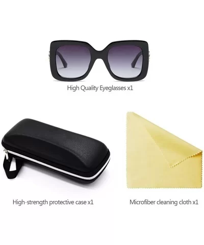 New Women Fashion Oversized Sunglasses UV400 Protection - Style 01 - CO18GWW24IH $7.38 Oversized