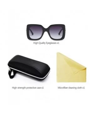 New Women Fashion Oversized Sunglasses UV400 Protection - Style 01 - CO18GWW24IH $7.38 Oversized