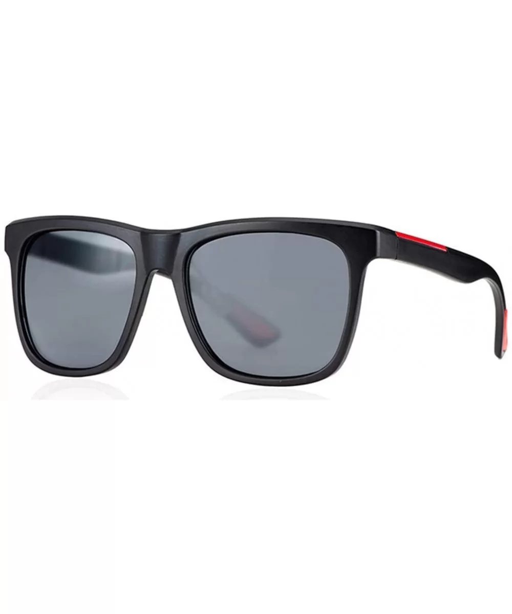 Sunglasses for Men Ultralight Square Shades Driving Travel Sun Glasses - 2 - CA194OK4MG4 $20.87 Oversized