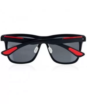 Sunglasses for Men Ultralight Square Shades Driving Travel Sun Glasses - 2 - CA194OK4MG4 $20.87 Oversized