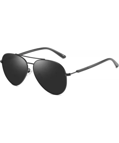 Men Aviator Sunglasses Polarized Women - UV 400 - C91947M9KRY $9.85 Aviator