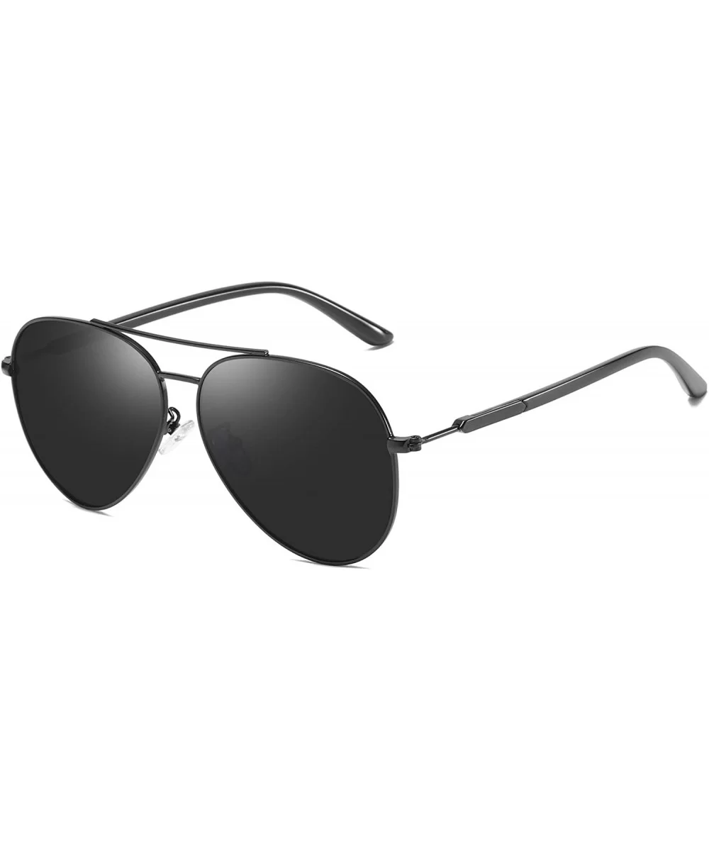 Men Aviator Sunglasses Polarized Women - UV 400 - C91947M9KRY $9.85 Aviator