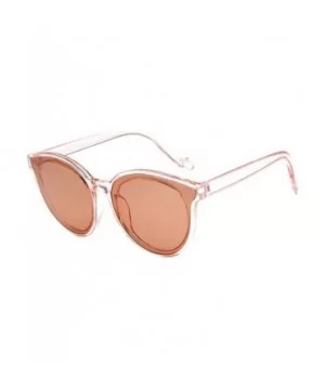 Polarized Womens Sunglasses UV Protection Oversized Cateyes Sunglasses - D - CI190HXZXMN $4.56 Oversized