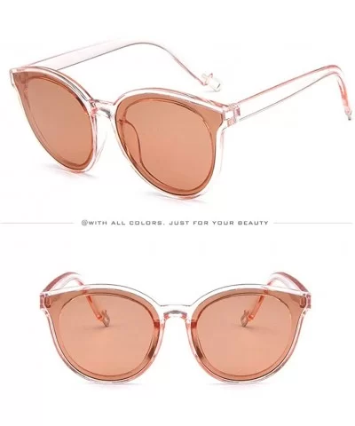 Polarized Womens Sunglasses UV Protection Oversized Cateyes Sunglasses - D - CI190HXZXMN $4.56 Oversized