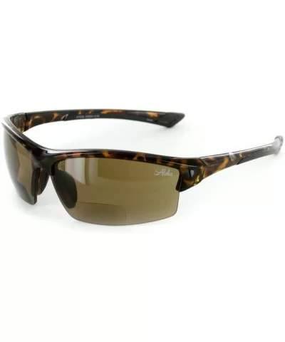 "Stone Creek MX1" Men's Wrap-Around Bifocal Reading Sports Sunglasses (Tortoise +1.50) - CM11609XTEB $21.17 Sport