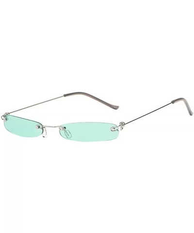 Fashion Polarized Sunglasses- REYO Vintage Transparent Small Frame Sunglasses Retro Eyewear For Men/Women - A - CL18NW8EMKL $...