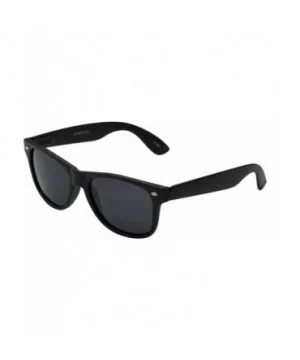 Men's Polarized Sunglasses - Flat Matte Frames - Black - CM12JQYQM6N $8.23 Round