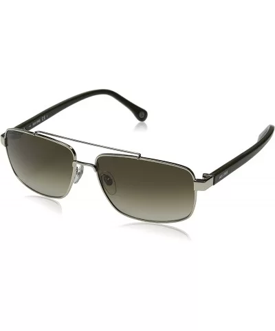 Men's Garrett Rectangular Sunglasses - Gold - CU11ONKUPLJ $30.30 Rectangular