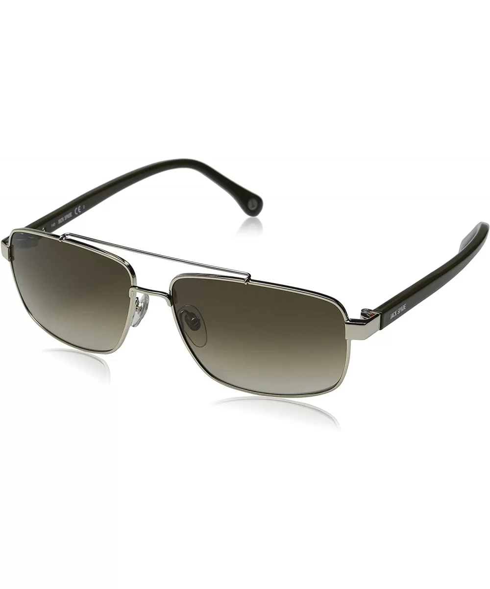 Men's Garrett Rectangular Sunglasses - Gold - CU11ONKUPLJ $30.30 Rectangular