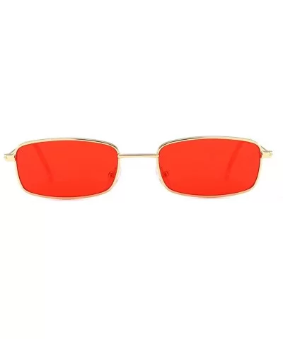 Women's Fashion Jelly Sunshade Sunglasses Candy Color Tinted Eyewear - Red - CN18TM5WYI5 $4.14 Wrap