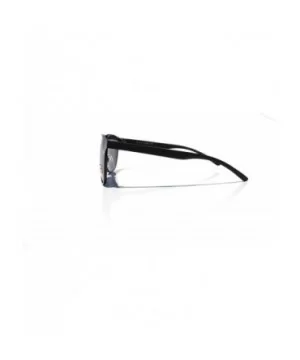 SIMPLE Flat Top Squared Style Men's Designer Fashion Sunglasses - Black - CX18ZCOG3Y6 $10.05 Square