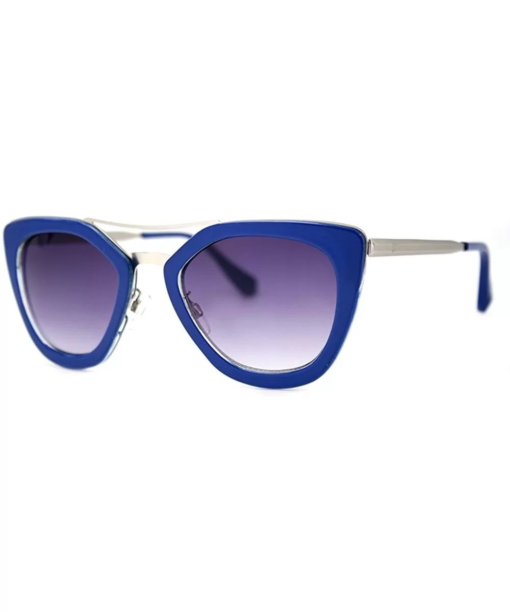 Power 81 Square Sunglasses - Blue - C618DO9Q52C $13.35 Square