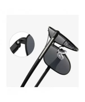 Men's Polarized Sunglasses Aviator Mirrored Sun Glasses for Men Fishing Driving (Color A) - A - C519024CLO3 $27.22 Aviator