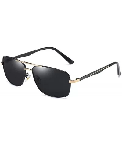 Polarized Sunglasses Fashion Box Driver Driving Sunglasses Glasses - C218X5H7OG6 $33.30 Rimless