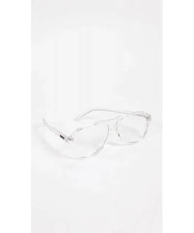 Men's Magnetic Blue Light Blocker Glasses - Clear - CB18HA639GY $30.06 Round