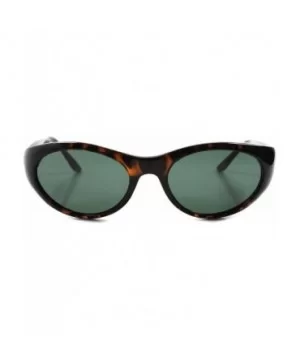 Classic Vintage 70s Hip Indie Fashion Tortoise Oval Sunglasses - CO18023QSX7 $10.78 Oval