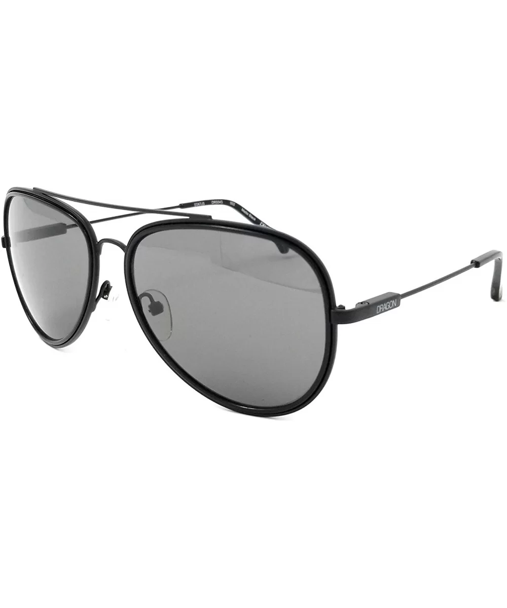 Matte Black Grey Status Sunglasses - C911R6XQ67H $48.38 Sport