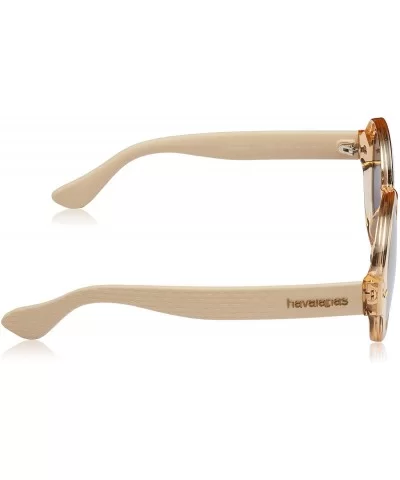 Women's Floripa Round Sunglasses - Gold - CV18CL0KAMQ $49.05 Round