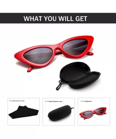 Distaff Fashion Cat Eye Shades Sunglasses Polarized Incorporate Candy Colored Glasses Sunglasses - No.9 - CJ18Z69RNQH $23.40 ...