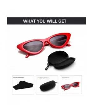 Distaff Fashion Cat Eye Shades Sunglasses Polarized Incorporate Candy Colored Glasses Sunglasses - No.9 - CJ18Z69RNQH $23.40 ...