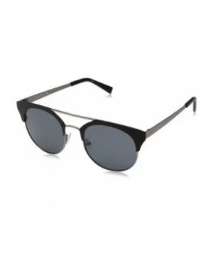 Men's N4630sp Round Sunglasses - Matte Black/Smoke Polarized - CE186SZ7Z7S $49.65 Round