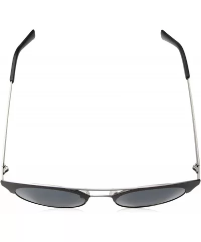 Men's N4630sp Round Sunglasses - Matte Black/Smoke Polarized - CE186SZ7Z7S $49.65 Round