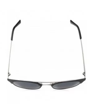 Men's N4630sp Round Sunglasses - Matte Black/Smoke Polarized - CE186SZ7Z7S $49.65 Round