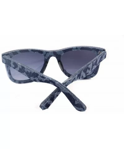 Denim-trimmed Frames UV400 Modern Sunglasses Classic Wayfarers - 3013 - C011Y38ZOIZ $19.30 Wayfarer