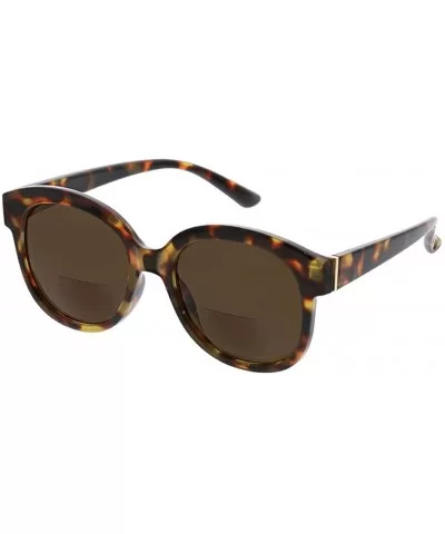 Women's Catalina Square Hideaway Bifocal Sunglasses - Tortoise - 52 mm + 3 - CN18OID8XSD $18.13 Square