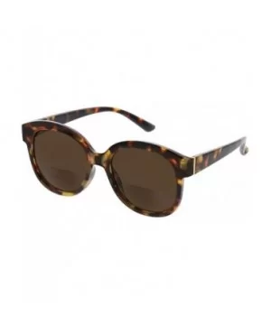 Women's Catalina Square Hideaway Bifocal Sunglasses - Tortoise - 52 mm + 3 - CN18OID8XSD $18.13 Square