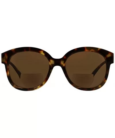 Women's Catalina Square Hideaway Bifocal Sunglasses - Tortoise - 52 mm + 3 - CN18OID8XSD $18.13 Square