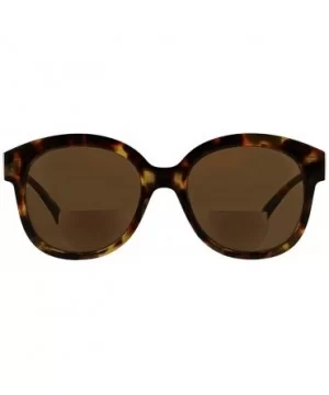 Women's Catalina Square Hideaway Bifocal Sunglasses - Tortoise - 52 mm + 3 - CN18OID8XSD $18.13 Square