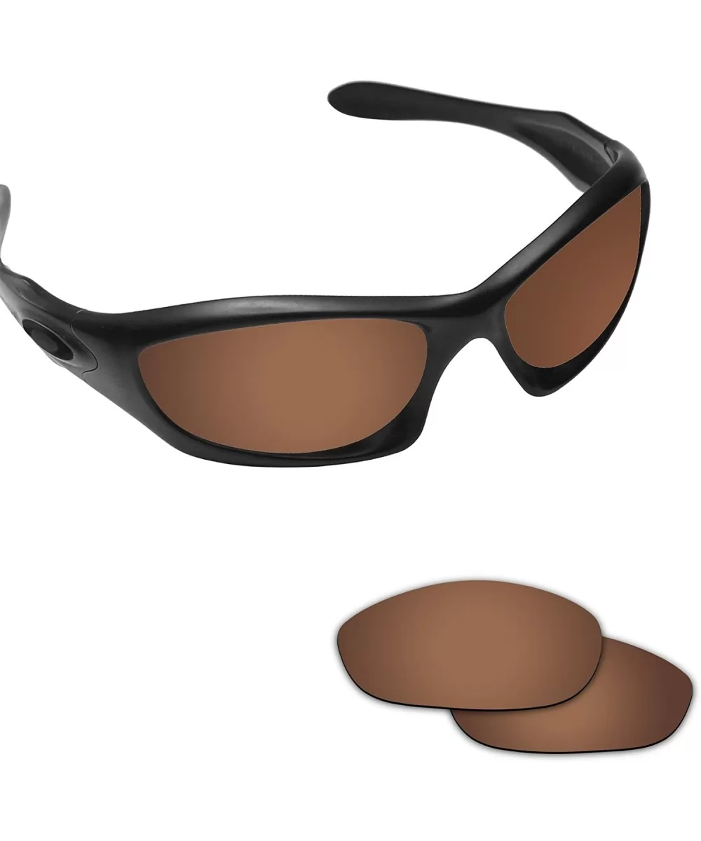 Replacement Lenses Monster Dog Sunglasses - Various Colors - Bronze Brown - Anti4s Polarized - CJ187W0A68S $11.23 Rectangular