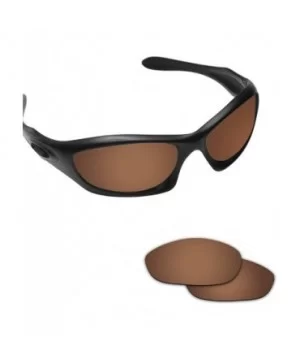 Replacement Lenses Monster Dog Sunglasses - Various Colors - Bronze Brown - Anti4s Polarized - CJ187W0A68S $11.23 Rectangular