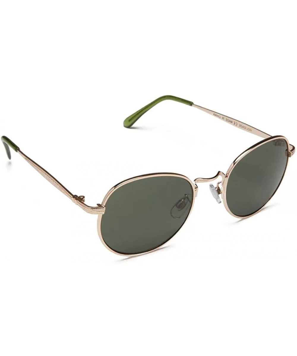 Happy Hour"Holiday" Shades (Gold/G15) Unisex Sun Glasses Sunglasses - CF18IQEUAEZ $12.57 Round