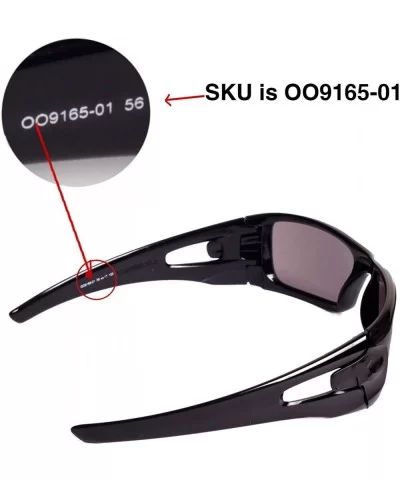 Replacement Lenses for Oakley Crankcase Sunglasses - Multiple Options Available - Ice Blue - Polarized - CO11JS6MFW5 $11.78 S...