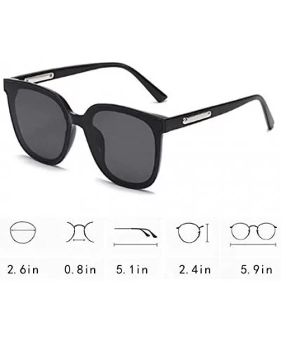 Women Creative Polygon Polarized Sunglasses Metal Frame Tinted Fashion Eyewear - S - Black(black Frame) - CM190TYAU7D $13.14 ...