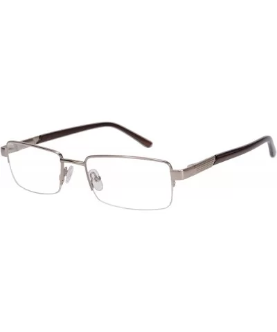 Metal Frame Blue Light Blocking Reading Glasses 1.56 Lenses-6334 - CR17YI0GSHN $14.16 Rectangular