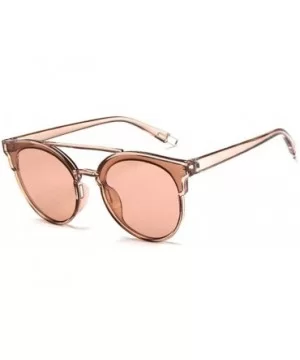 2019 Fashion Women Colour Luxury Flat Top Cat Eye Sunglasses Elegant Oculos C1 - C6 - CO18XE0SUAK $5.89 Aviator